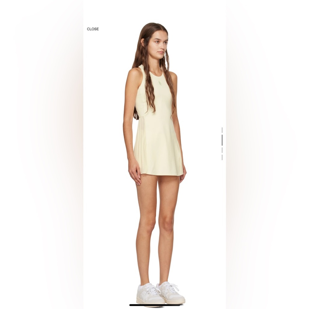 SPORTY & RICH Off-White Printed Minidress & Shorts Set